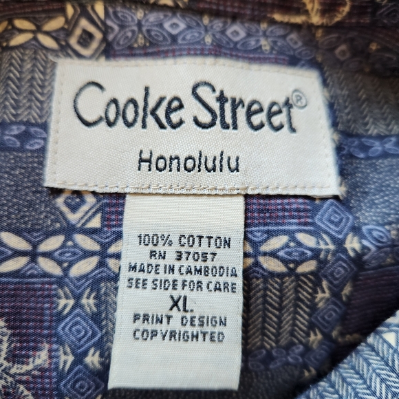 Men's Cooke Street Honolulu Button Down Shirt Size XL - Picture 3 of 5